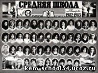 Педагогический коллектив 1982-83 уч.г.